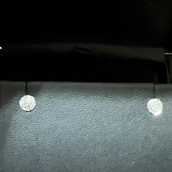 Dana Rebecca Designs Jewelry - Dana Rebecca Designs Silver Stud Earrings with Sparkling Finish